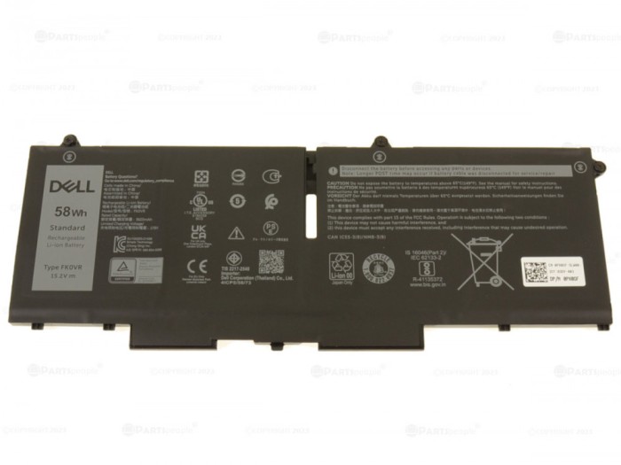 Baterie Laptop, Dell, P133G, P133G002, P134G, P134G002, P135G, P135G002, P136G, P136G002, P110F, P110F002, P138G, P138G002, P139G, P139G0020, 0FK0VR,