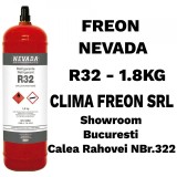 Cumpara ieftin Agent frigorific R32 &ndash; 1.8kg | NEVADA (V&acirc;nzare doar cu Certificat AGFR)