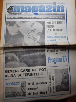 ziarul magazin 5 septembrie 1992 foto