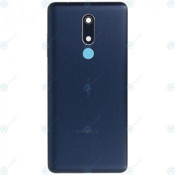 Nokia 5.1 (TA-1075) Capac baterie albastru 20CO2LW0001 foto