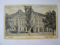 Rara! Corabia(Olt)-Palatul Cosma,berarie,sta?ie autobuz,carte postala 1936 foto