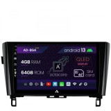 Cumpara ieftin Navigatie Nissan Qashqai X-Trail (2013+), Android 13, A-Octacore 4GB RAM + 64GB ROM, 10.1 Inch - AD-BGA10004+AD-BGRKIT162
