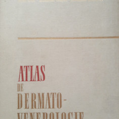 AUREL CONU - ATLAS DE DERMATO-VENEROLOGIE - EDITURA MEDICALA - 1980