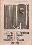 Legislatia urbana a Tarii Romanesti 1765-1782