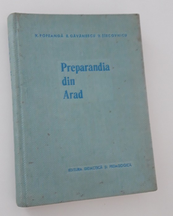 V Popeanga Preparandia din Arad