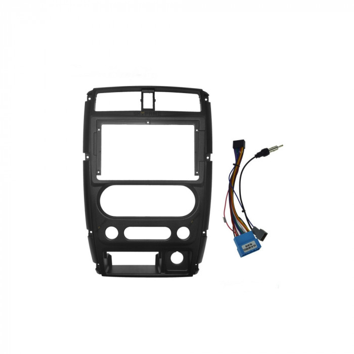 Rama Navigatie 9&amp;quot; cu cablaj compatibila Suzuki Jimny 2005-2018 Cod: NV3188/ GR1 Automotive TrustedCars