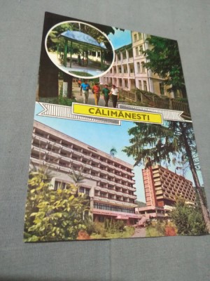 CARTE POSTALA CALIMANESTI- CIRCULATA foto