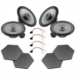 Cumpara ieftin Pachet difuzoare auto Hertz Uno dedicat Audi A6 (2004-2011)