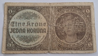 Bohemia si Moravia , 1 Koruna foto