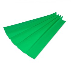 H&acirc;rtie Creponată Foaie, Model 200x50cm, Culoare Verde, GSM 17