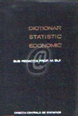 Dictionar statistic economic foto