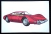 P.207 RECLAMA AUTO CIOCOLATA JAQUES LE MONDE DES AUTOS 1966 DINO 206 P