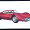 P.207 RECLAMA AUTO CIOCOLATA JAQUES LE MONDE DES AUTOS 1966 DINO 206 P