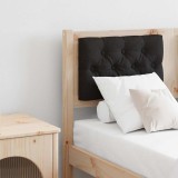vidaXL Tăblie cap Altele Maro și negru 120 cm Lemn masiv de pin 879021