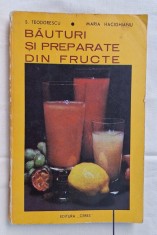BAUTURI SI PREPARATE DIN FRUCTE - retete vechi romanesti - carte veche de gastronomie, bucatarie
