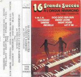 Casetă audio Th&eacute;o Franklin &lrm;&ndash; 16 Grands Succ&egrave;s A L&#039;Orgue Hammond, originală, Casete audio, Pop