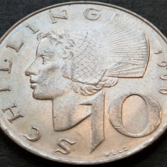 Moneda 10 SCHILLING - AUSTRIA, anul 1990 * cod 4210 A