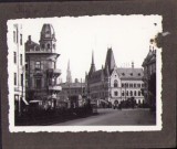 P640 Reclamă Ursus pe clădire, Cluj, perioada interbelică