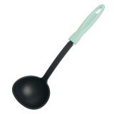Polonic pentru supa,plastic,verde,30 cm