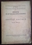 Traian Herseni - Dragus. Un sat din tara Oltului (Fagaras). Unitati Sociale Vol. II