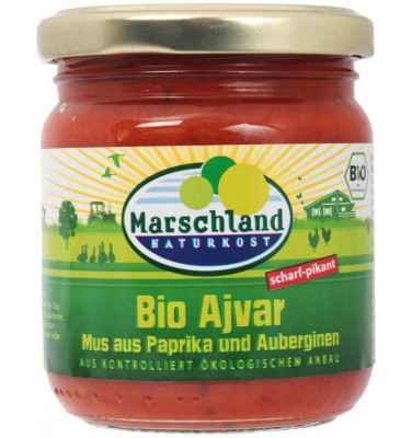 Ajvar Picant Bio 200 grame Marschland Naturkost foto