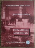 Derivational Morphology/ Taina Dutescu-Coliban
