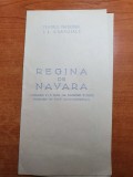 Program teatrul national I.l.caragiale-regina de navara din anul 1967