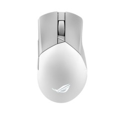 Mouse gaming wireless si bluetooth ASUS ROG Gladius III Wireless AimPoint alb Moonlight White