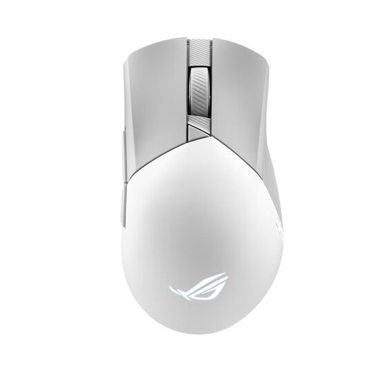 Mouse gaming wireless si bluetooth ASUS ROG Gladius III Wireless AimPoint alb Moonlight White