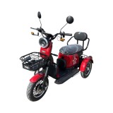 Triciclu electric Thor Trixy PRO rosu 1000W 60V 20Ah, 25 km/h, autonomie 50 km, HI-LO 2 trepte, frana disc fata/tamburi spate, anvelope 3.10,