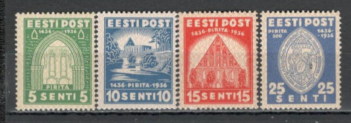 Estonia.1936 500 ani Manastirea Pirita SE.47