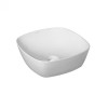 Lavoar ceramic KR-650 cu design 40,5x40,5x14 cm, alb