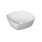 Lavoar ceramic KR-650 cu design 40,5x40,5x14 cm, alb