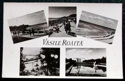 ROMANIA CP carte postala Vasile Roaita / EFORIE SUD ANUL 1959 CIRCULATA ** foto
