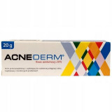 Crema, Unia, Acne-Derm, Tratament Anti-Acnee, cu Acid Azelaic 20%, 20gr