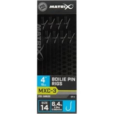 Riguri Matrix MXC-3 Barbless Boilie Pin Nr.14, 2.9kg, 0.180mm, 10cm, 8buc/plic foto