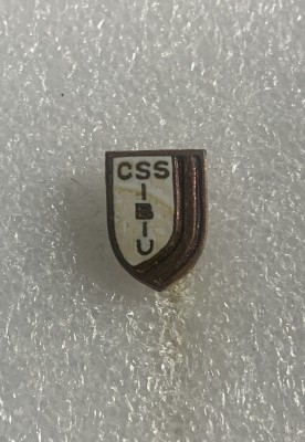 Insigna fotbal CSS Sibiu foto