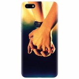 Husa silicon pentru Huawei Y5 Prime 2018, Couple Holding Hands
