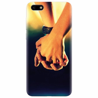 Husa silicon pentru Huawei Y5 2018, Couple Holding Hands foto