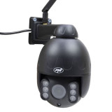 Camera supraveghere video PNI PNI-655B, Wi-Fi, 5MP, CMOS, 2560x1920, IP66, Night Vision, Zoom optic 5X, H265 (Negru)