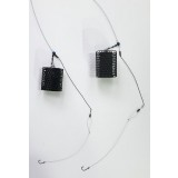 Set 2 monturi de pescuit pe Dunare cu cosulet pentru platica,morunas,mreana,cu antitangle treccia italiana,carlige Gamakatsu,90-100gr