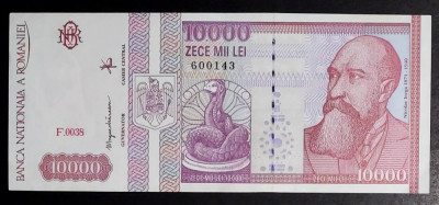 Bancnota 10 000 lei februarie 1994 UNC foto