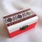 Cutie lemn decorata cu motiv traditional 27886