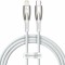Cablu incarcare/transfer Baseus Glimmer, USB Type-C/Lightning