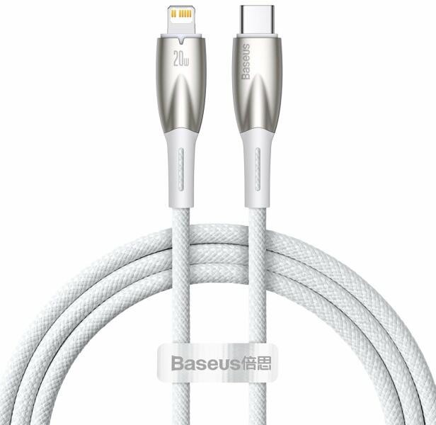 Cablu incarcare/transfer Baseus Glimmer, USB Type-C/Lightning