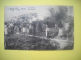 HOPCT 509 D CARAVANA IN KATANGA ANUL 1918 -CONGO BELGIAN-AFRICA --CIRCULATA