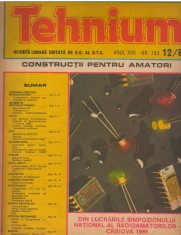 C10379 - REVISTA TEHNIUM, 12/1986