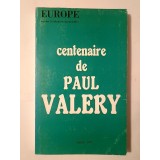 Europe 1971: Centenaire de Paul Valery