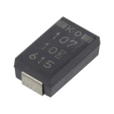 Condensator Tantal-Polimer 100uF 10V SMD