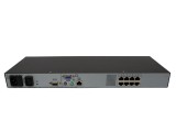 Comutator de consolă HP KVM 396630-001 cu 8 porturi CAT5 / RJ-45, gestionat